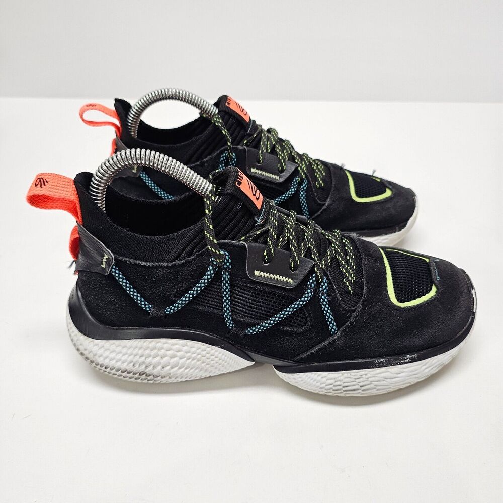 Under Armour Mens 5.5 Curry‎ Flow Cozy Low Black Basketball Shoe